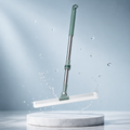 360° Rotating Silicone Floor Wiper | Magic Broom Bathroom Squeegee with Adjustable Handle