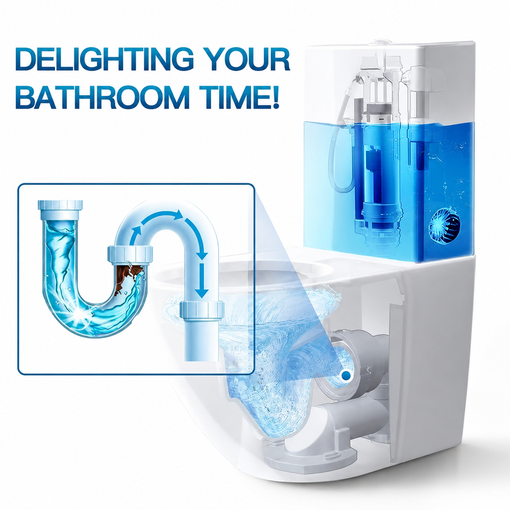 Automatic Toilet Bowl Cleaner Tablets