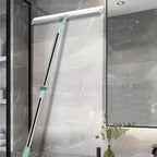 360° Rotating Silicone Floor Wiper | Magic Broom Bathroom Squeegee with Adjustable Handle