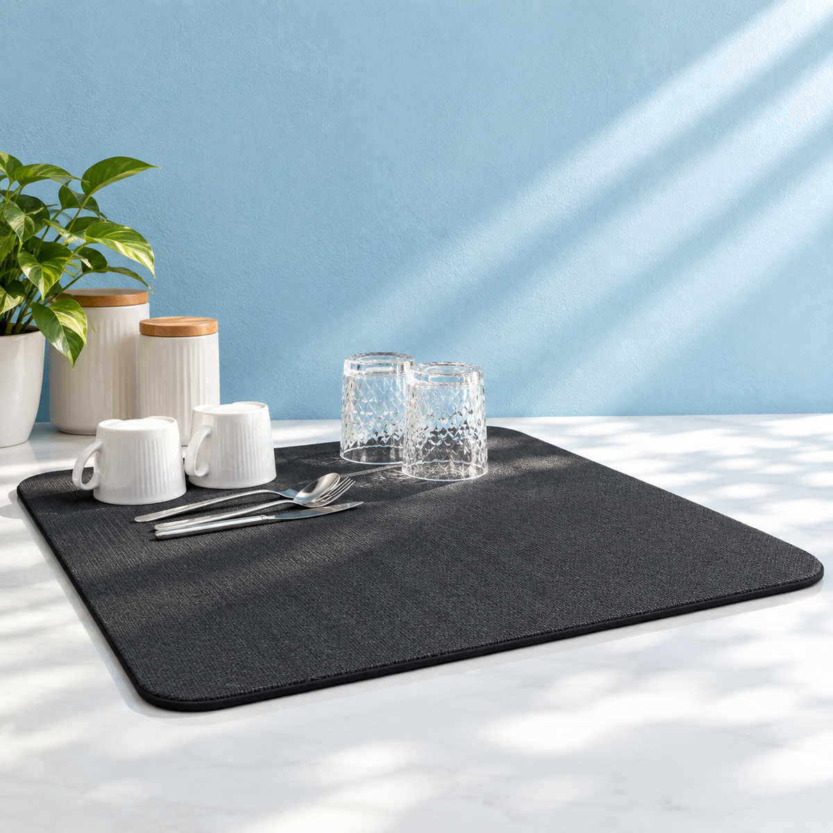 Kitchen Mat for Floor – Waterproof & Non-Slip Anti-Fatigue Mat with Thick Cushion | Easy Clean Kitchen Floor Mat