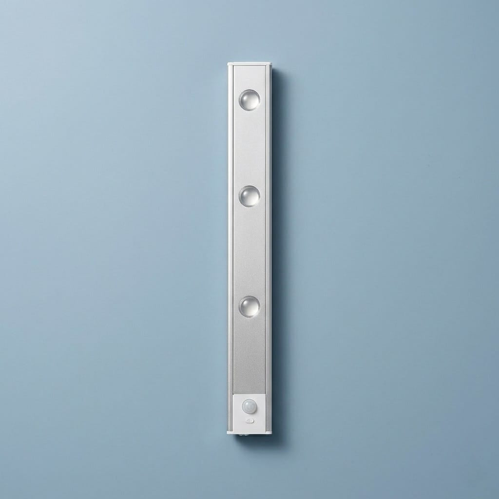 ILLUMITREND Under Cabinet Light | USB Rechargeable | Magnetic Motion Sensor LED – Kitchen, Wardrobe & Closet